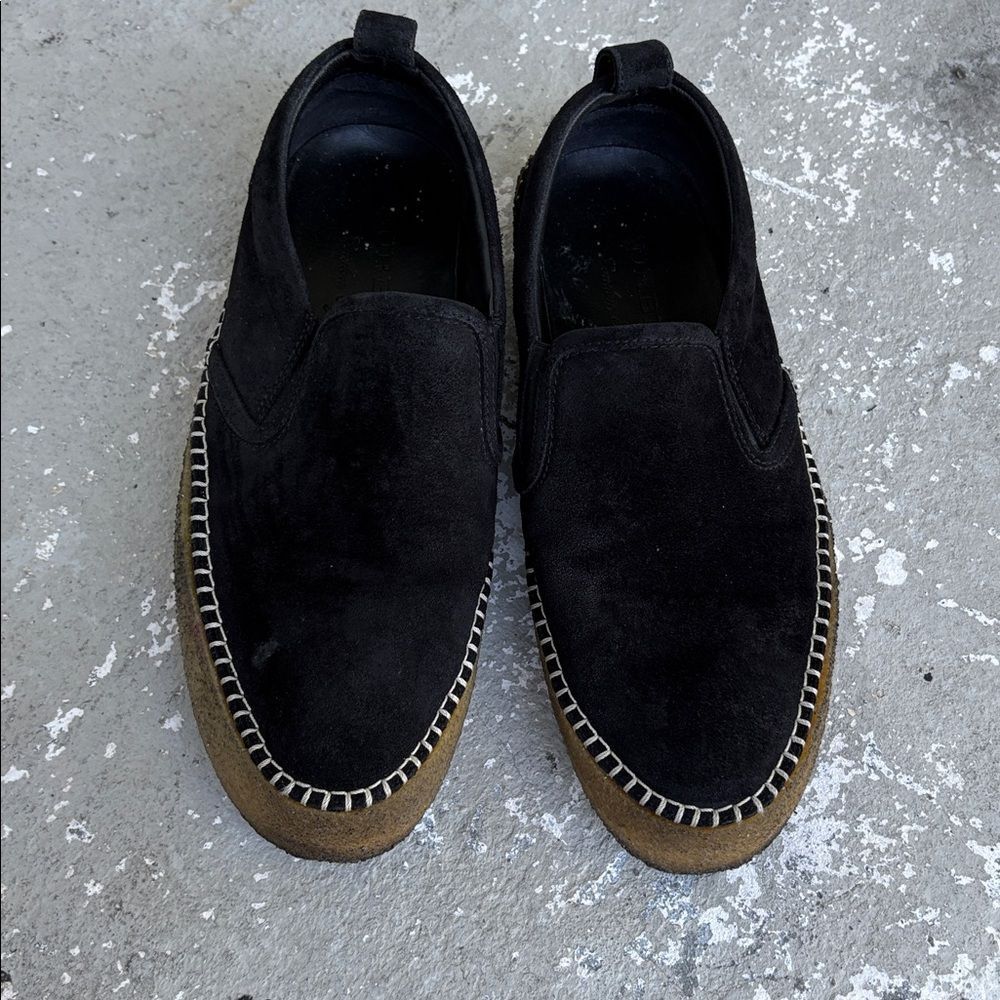 Burberry suede Crepe espadrille slip on - Picture 4 of 10
